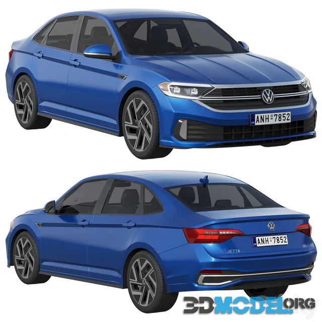 3D Model – Volkswagen Jetta 2022