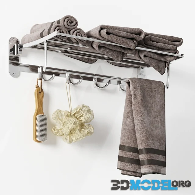 Zangra Foldaway Towel Rack