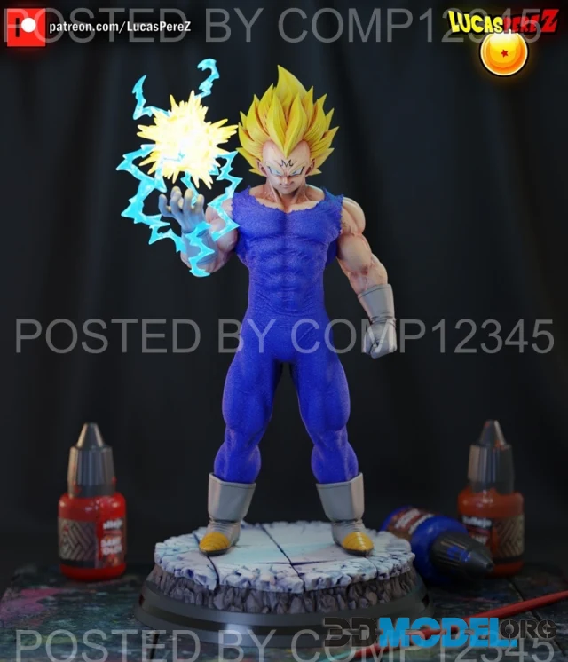 Majin Vegeta Regular – Printable