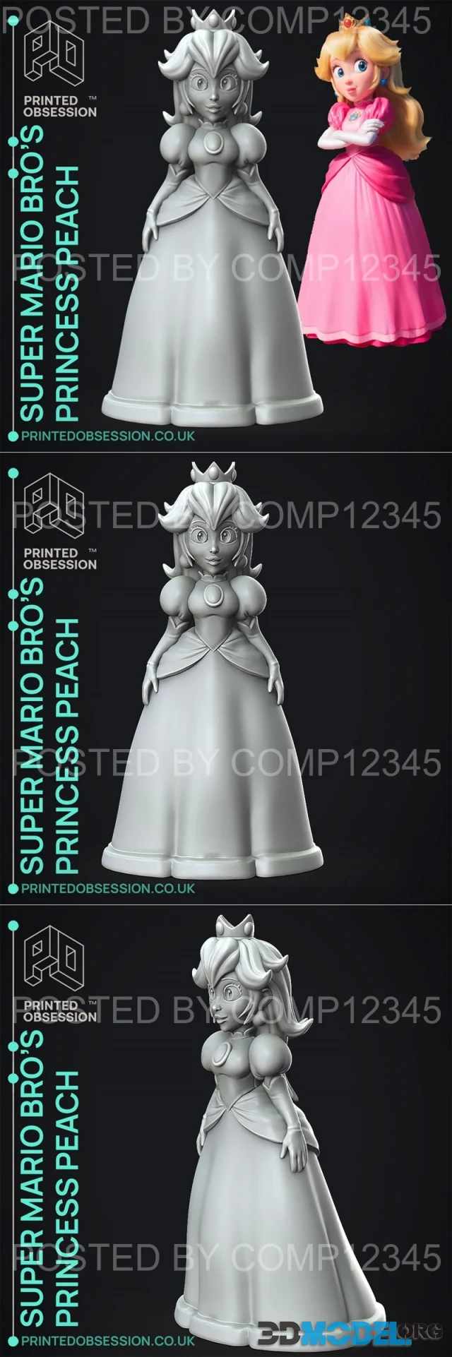 Printed Obsession - Princess Peach – Printable