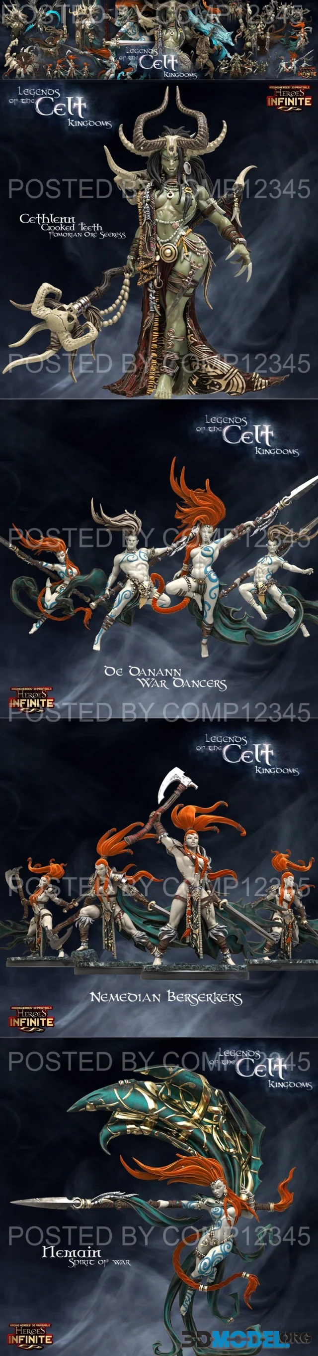 Heroes Infinite - Legend of the Celt Kingdom April 2023 – Printable