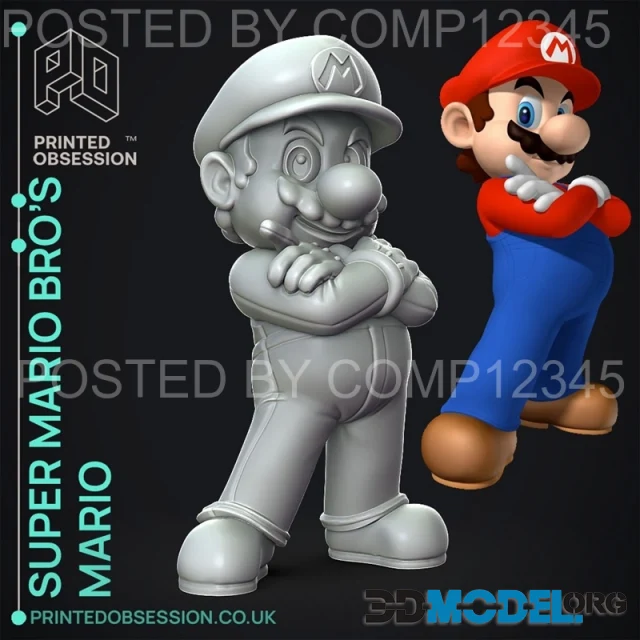 Super Mario and Luigi - 2 PACK - HI RES 3D PRINT FILES 3D print 3D model 3D  printable