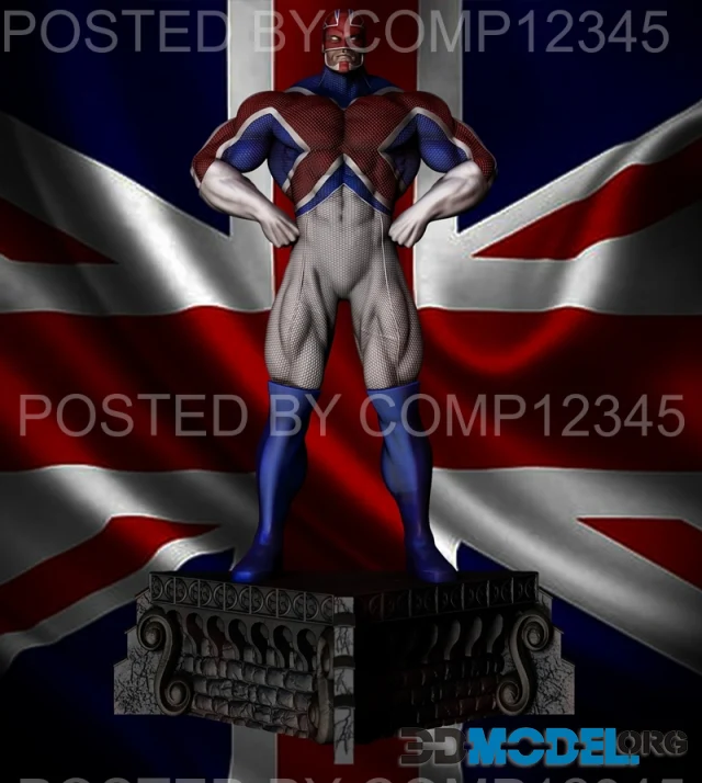 Captain Britain – Printable