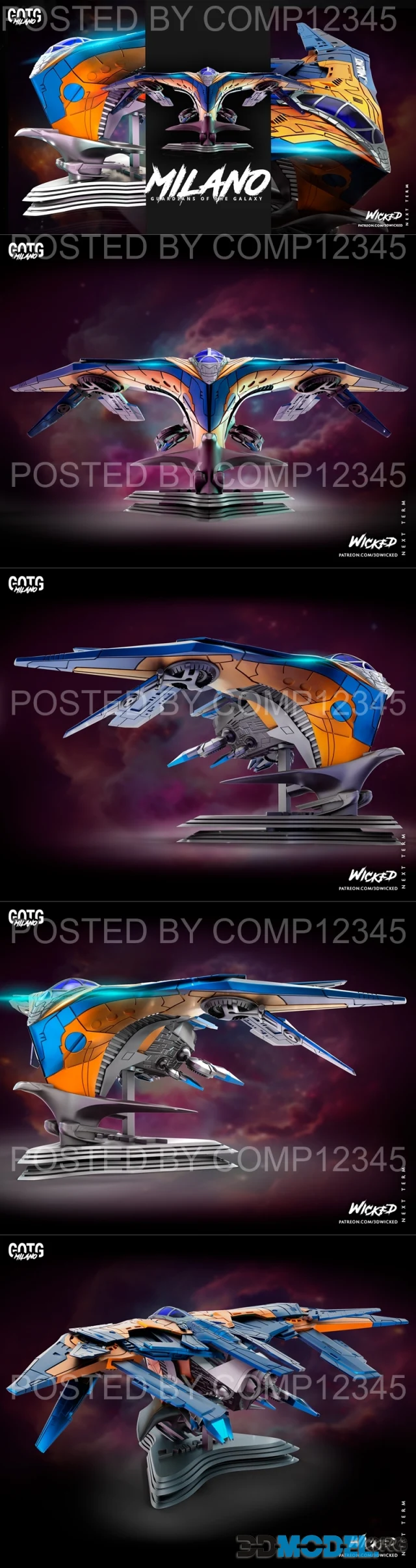 WICKED - Milano Ship – Printable