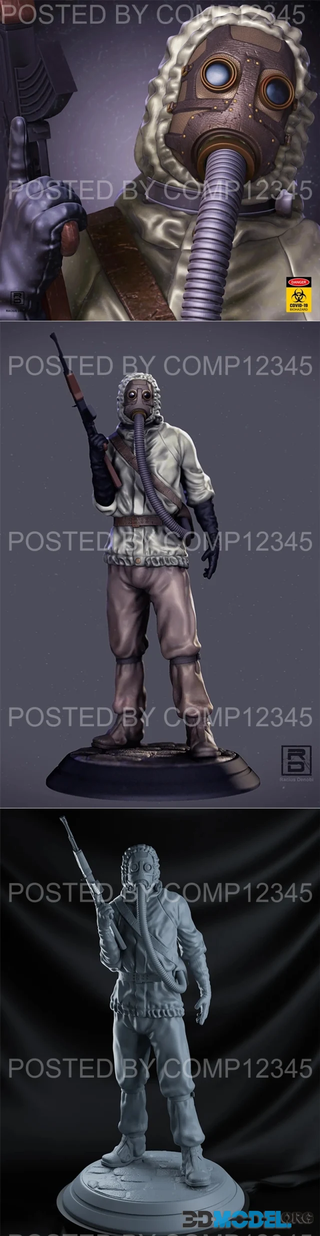 Biohazard Soldier – Printable