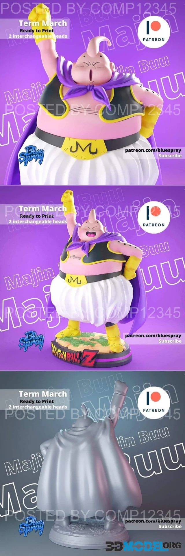 Majin Buu – Printable