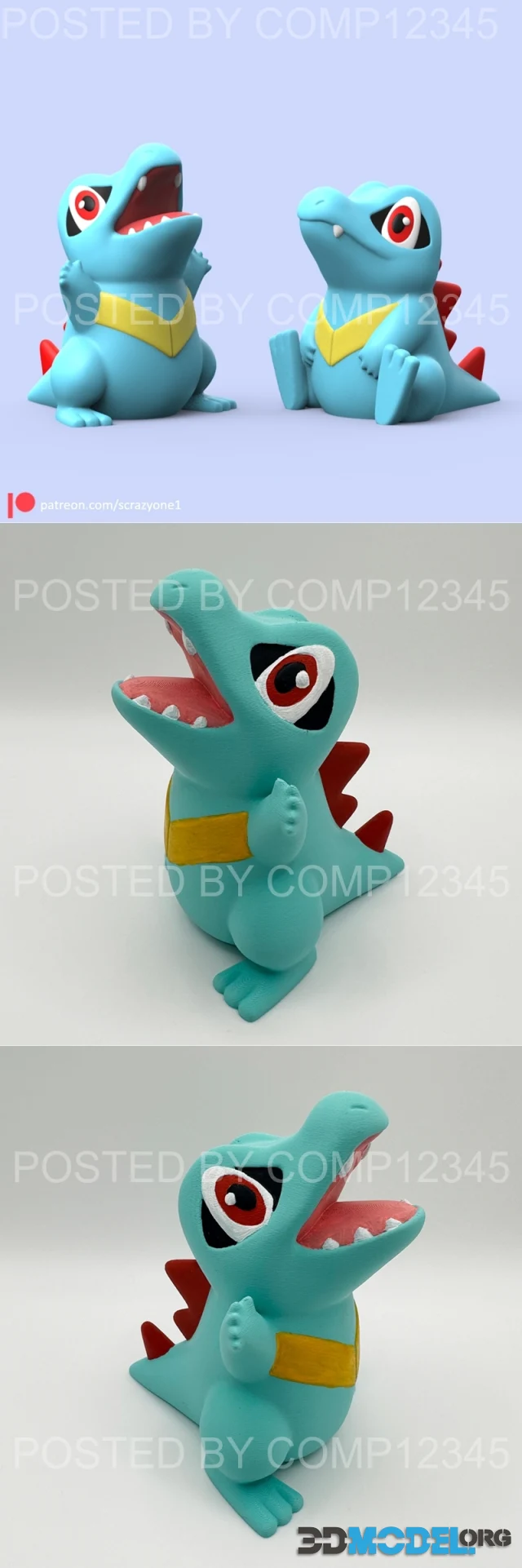 Totodile – Printable