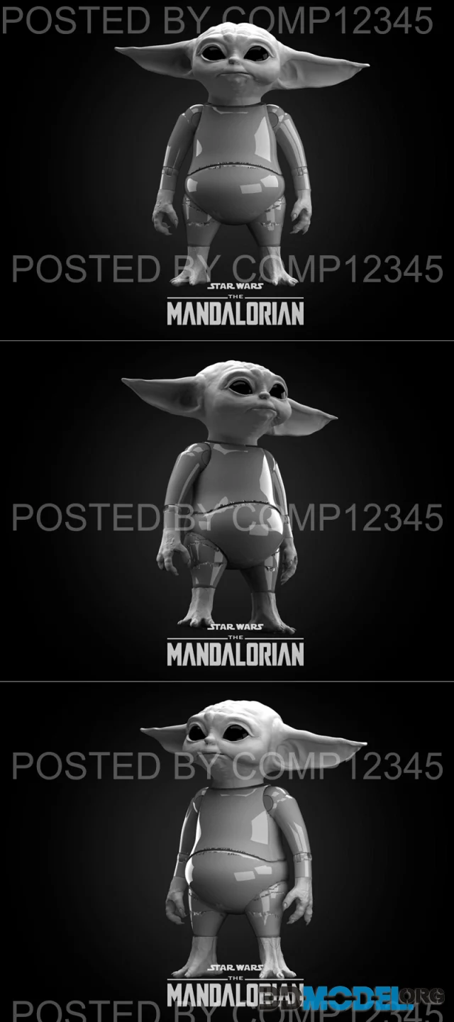 Baby Yoda – Printable