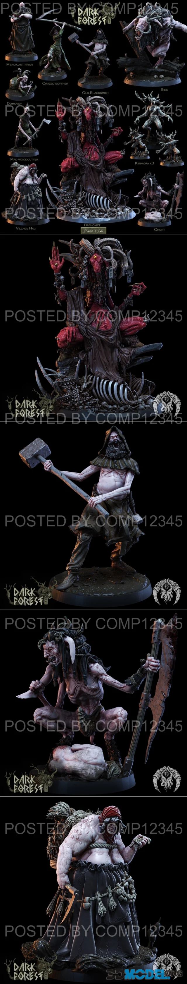 The Dark Forest - Collection 2 – Printable