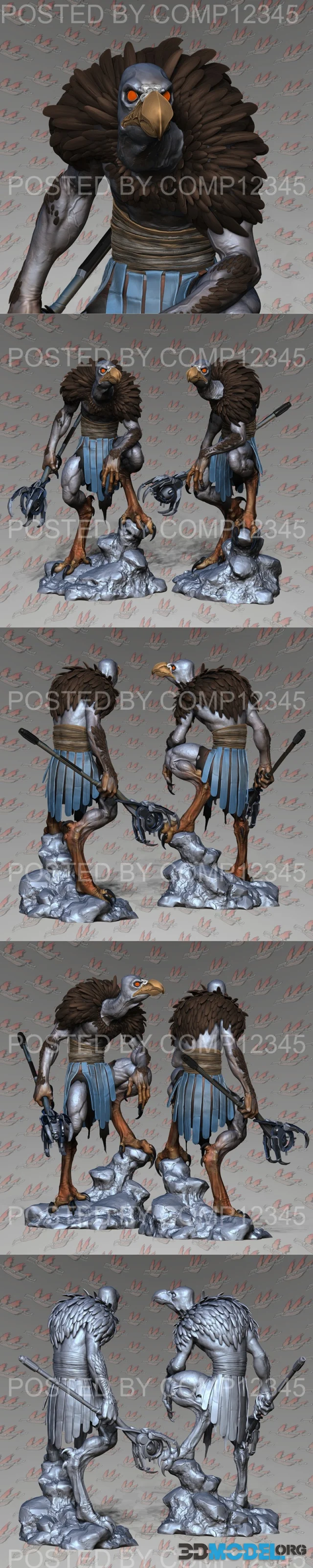 PREY Collection Studio - Vultureman – Printable