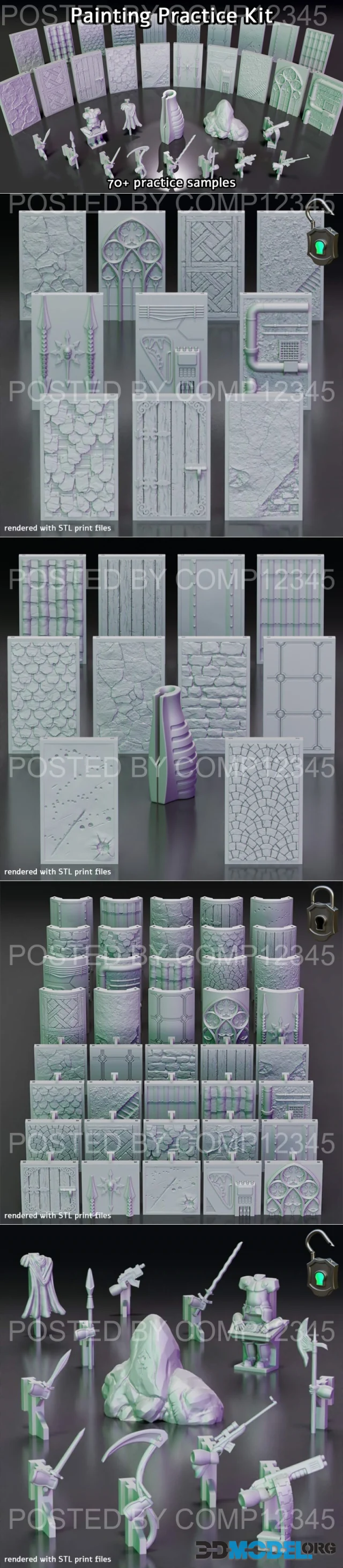 Painting Practice Kit – Printable
