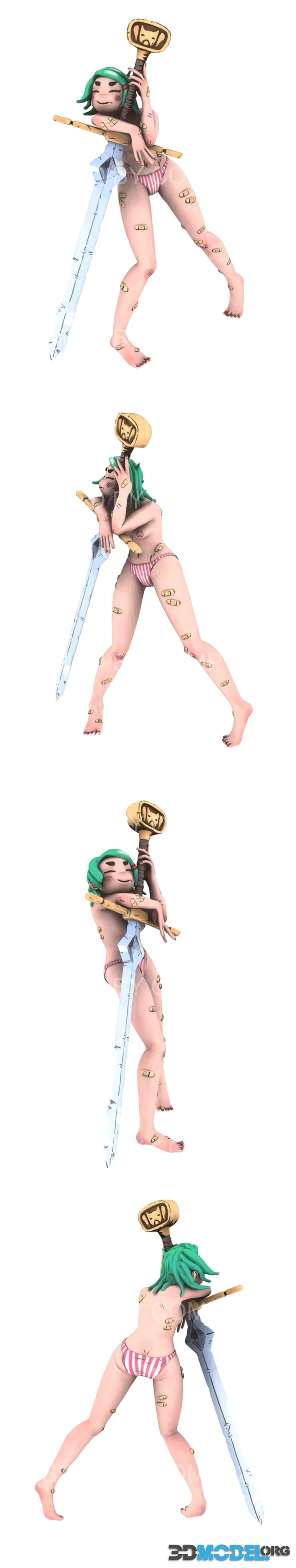 Sword Girl – Printable