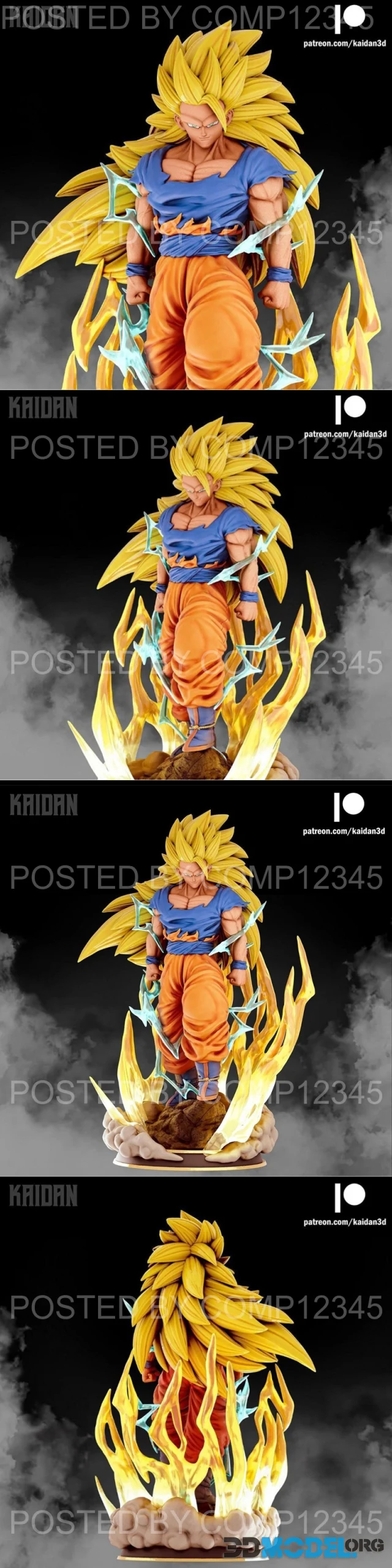 Goku SSJ3 by Kaidan – Printable