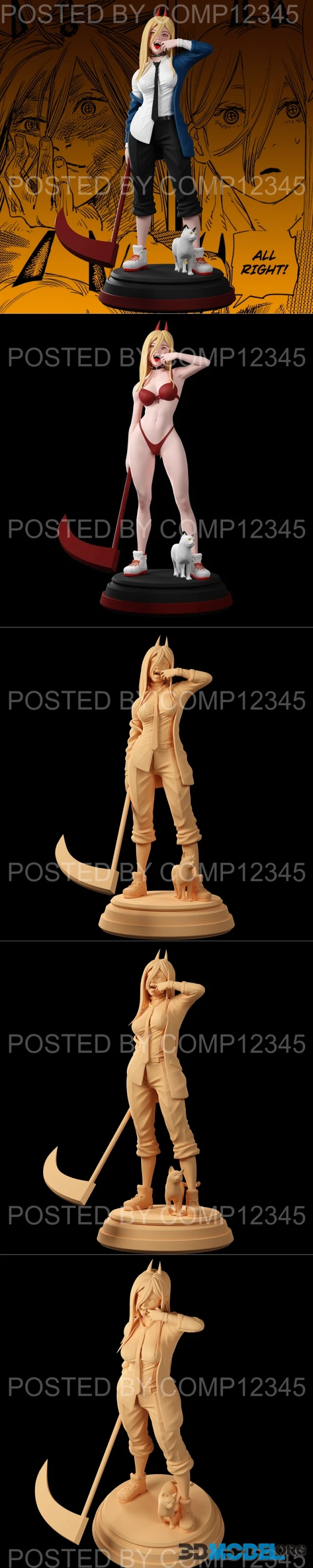 Power Chainsaw Man – Printable