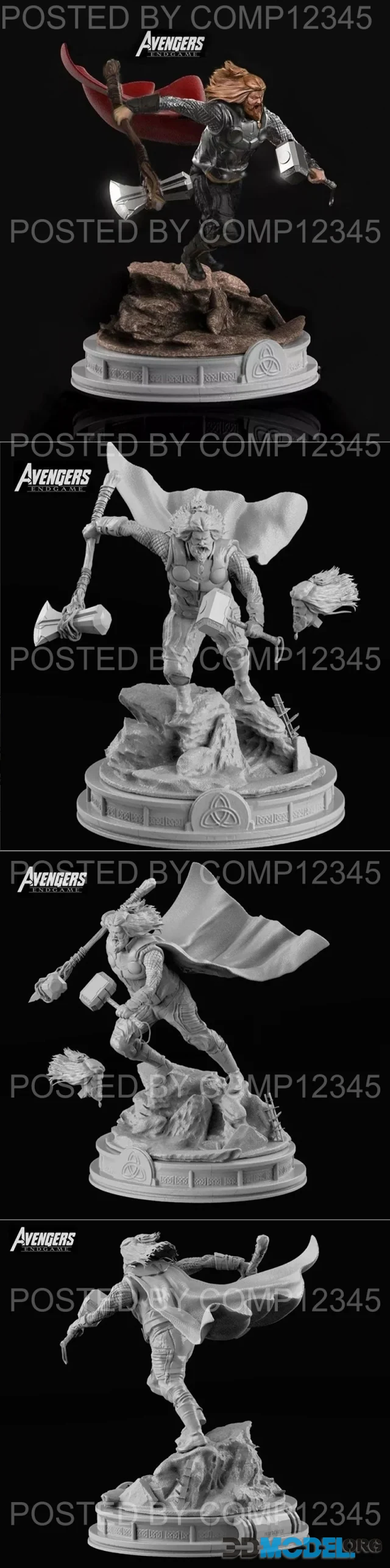 Thor Marvel Endgame – Printable