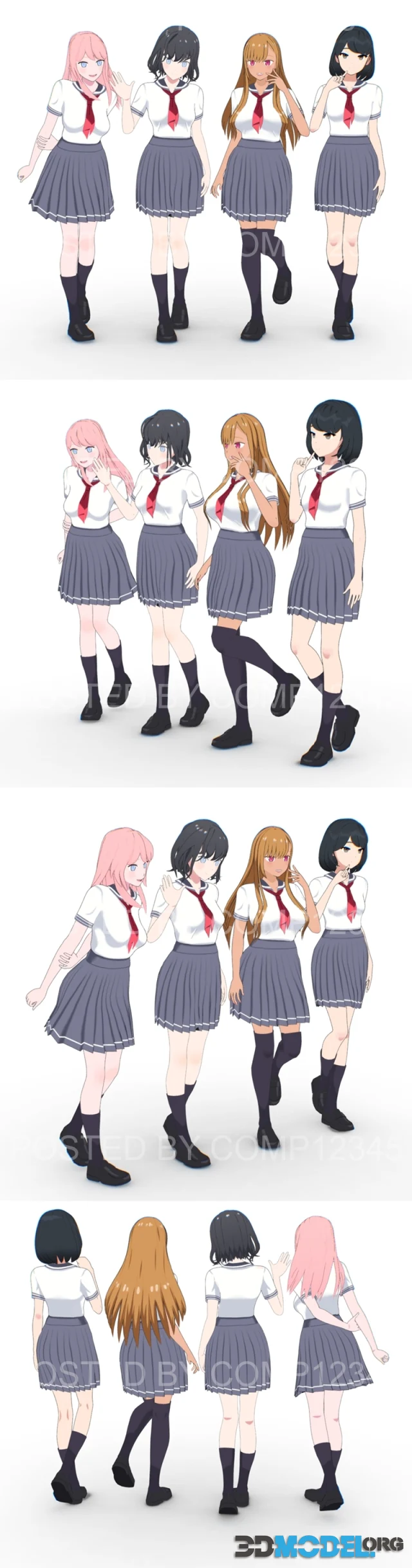 Student girls – Printable