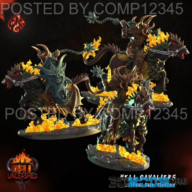 Hell Cavalier C – Printable