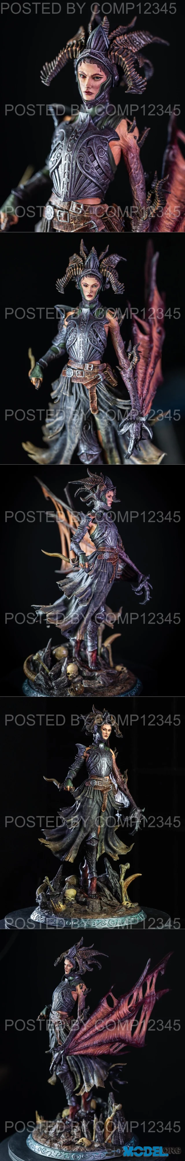 Grisara Statue – Printable