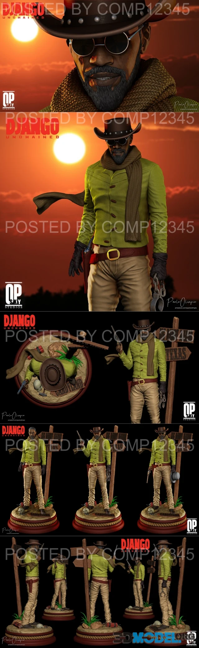 Django Unchained - SkyOP Studios – Printable
