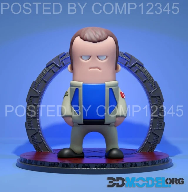 Mini Rodney McKay – Printable