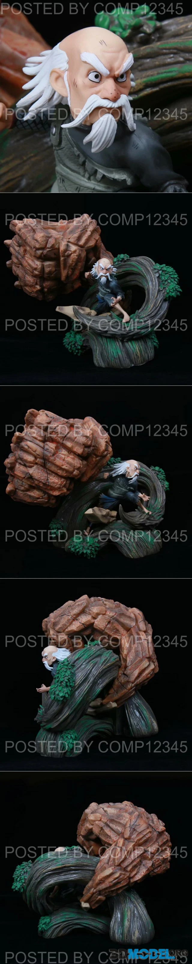 Tsuchikage Ohnoki from Naruto Shippuden – Printable