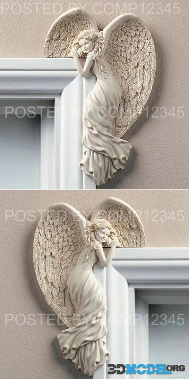 Door Frame Angel – Printable