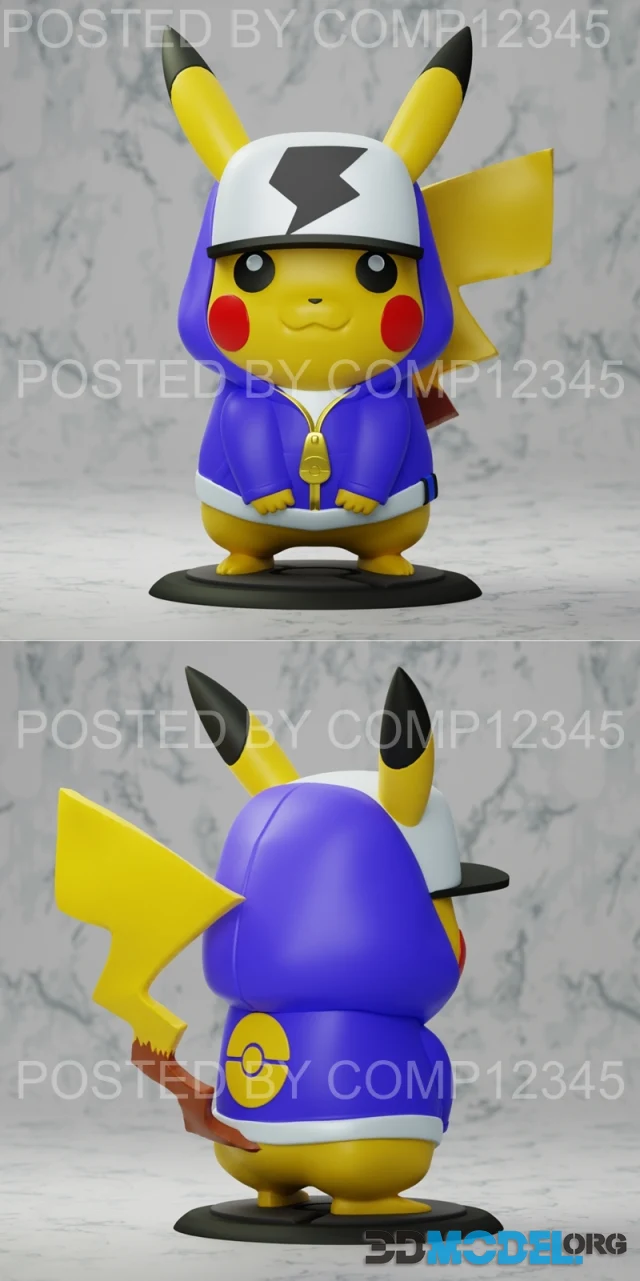 Pikachu Hiphop stardemy2.0 – Printable