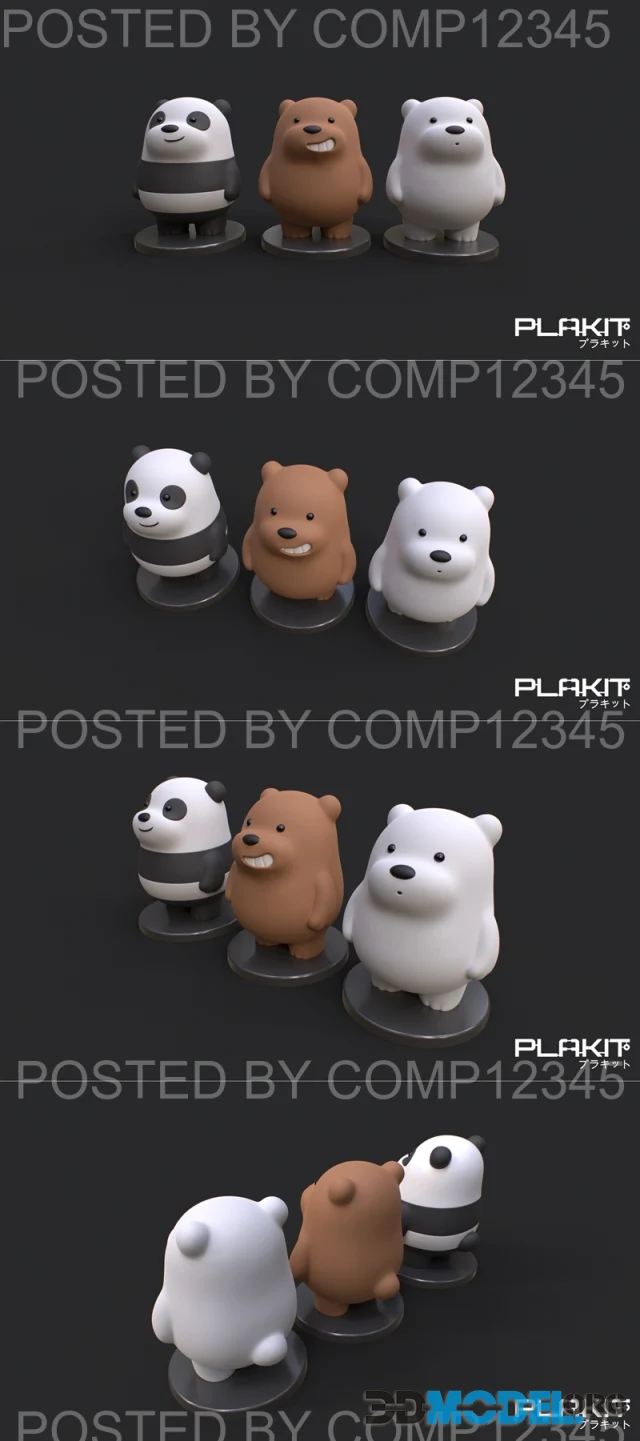 We Bare Bears – Printable