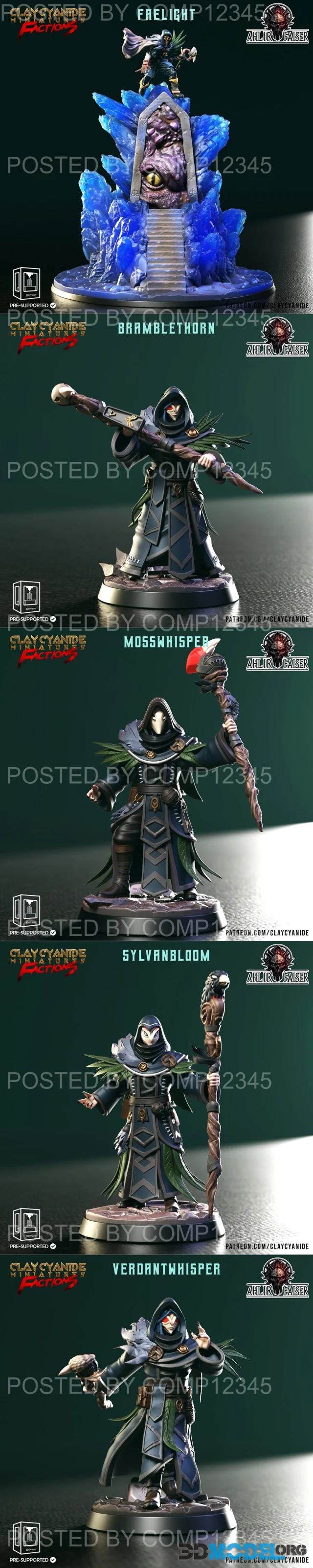 Clay Cyanide Miniatures - Ahlir Faiser – Printable