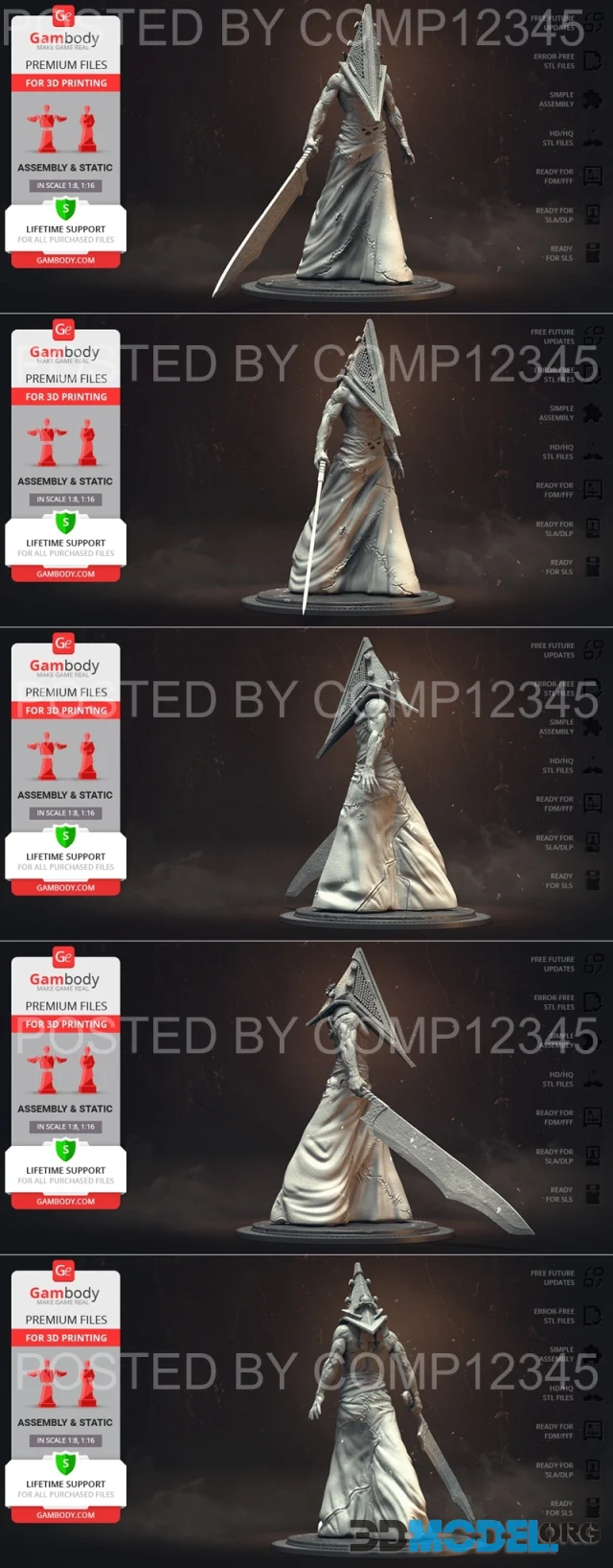 Gambody - Pyramid Head – Printable