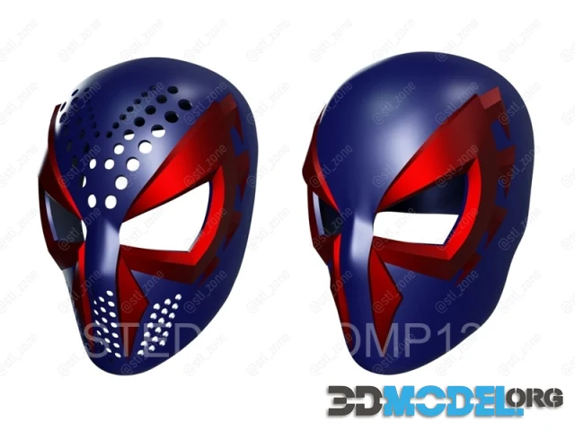 Spider-Man 2099 Helmet – Printable