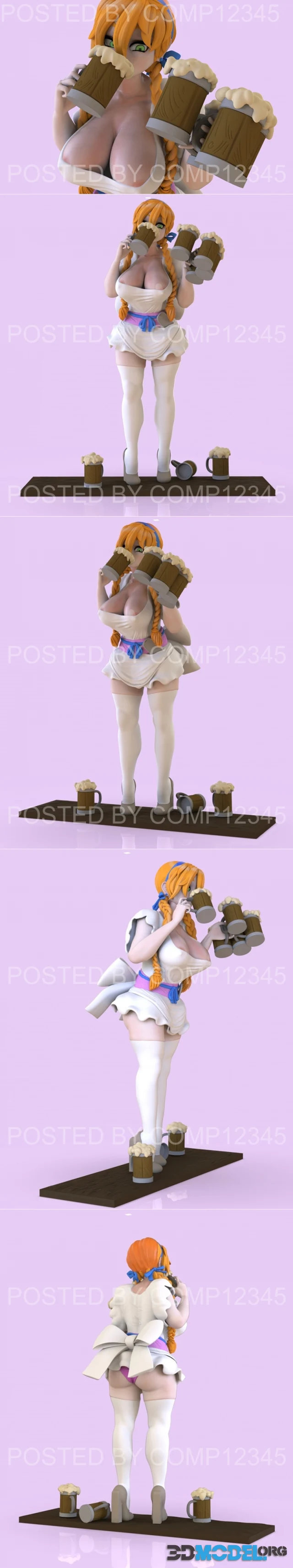 Bahab Balam Waifu at Work – Printable