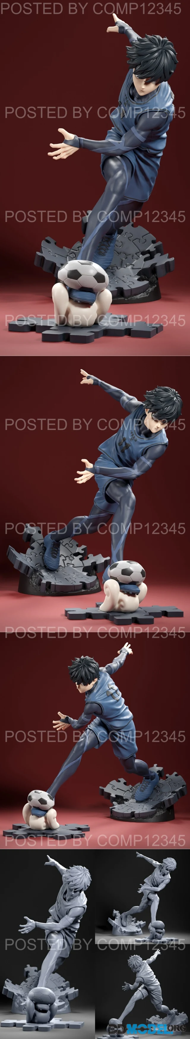 Yoichi Isagi - Blue Lock – Printable