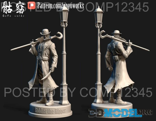 3D Model – Riddler – Printable