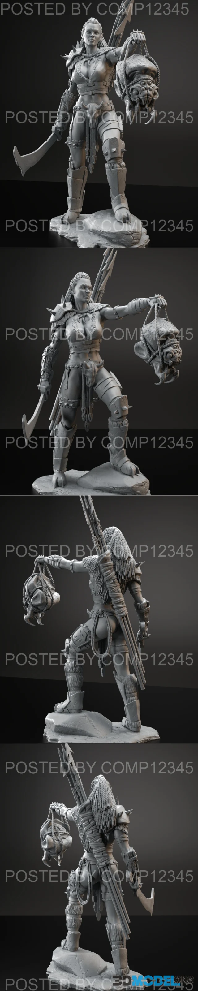 Lagmen Orc Hunter – Printable