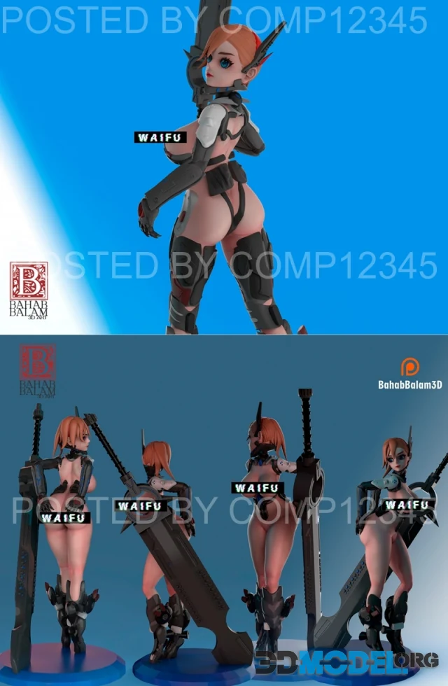 Mecha Girl – Printable