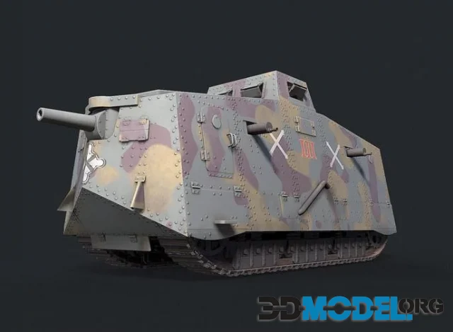 A7V tank (PBR)