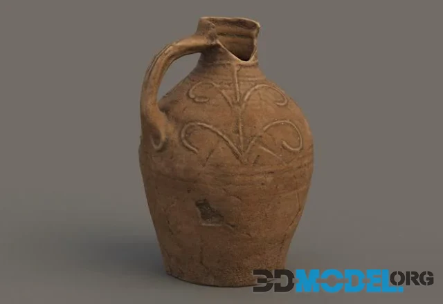 Ancient clay jug