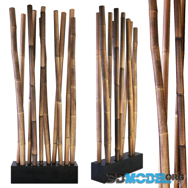 Bamboo stick decor