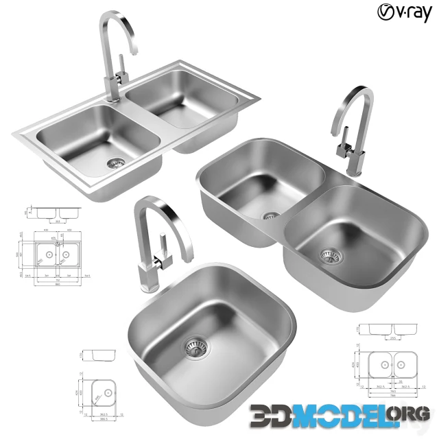 Collection of kitchen sinks 09