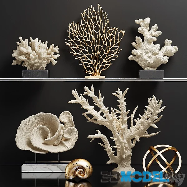 3D Model – Decor Set 043