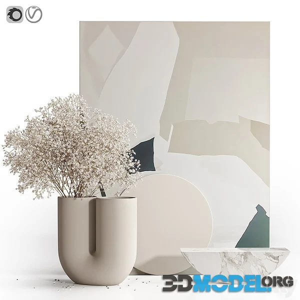 3D Model – Decor Set 33