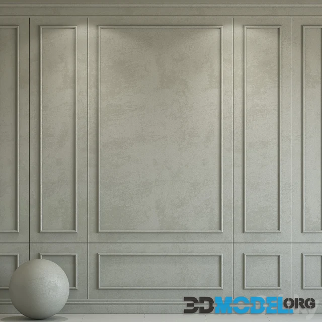 Decorative plaster with molding 171