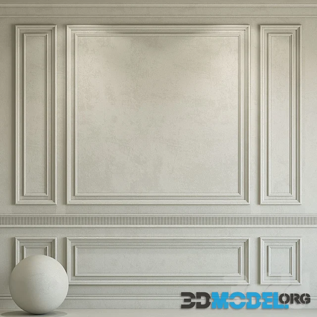 Decorative Plaster With Molding 185