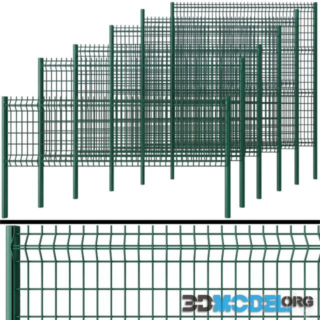 Fence for gates and gates