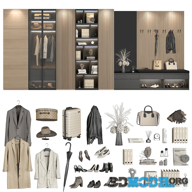 Furniture Composition for the Hallway