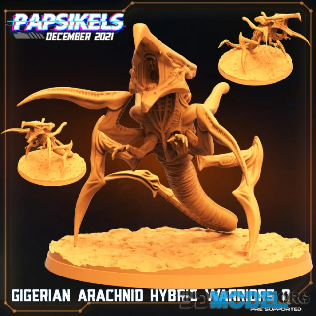 Gigerian Arachnid Hybrid Warrior D (3D-Print)