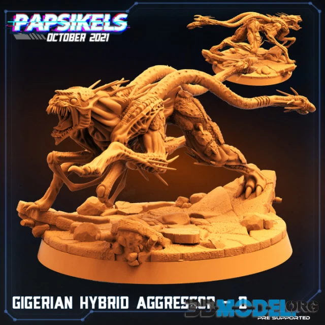 Gigerian Hybrid Aggressor – D (3D-Print)