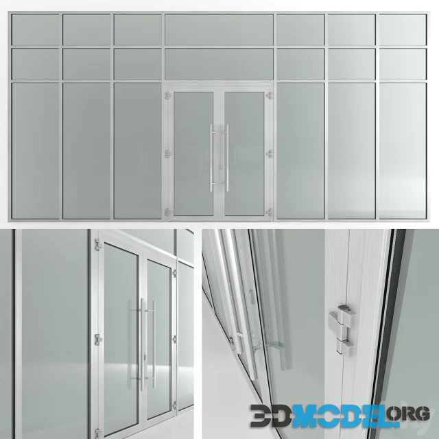 Glass fire doors and partitions Nayada