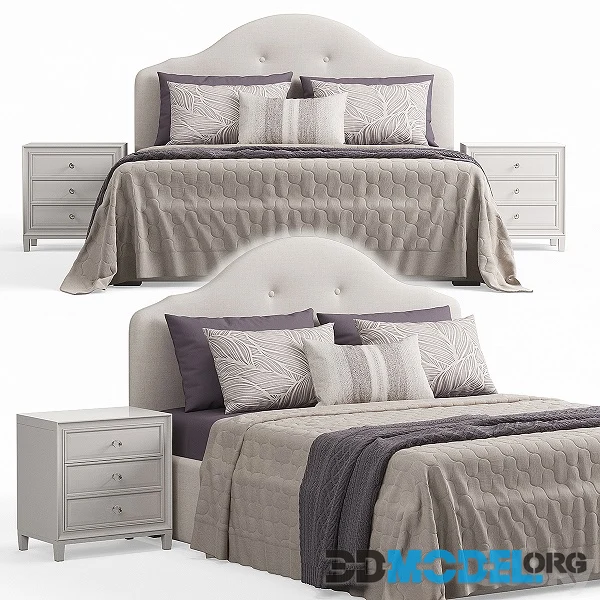 Kaussner Upholstered Bed With Encore Headboard